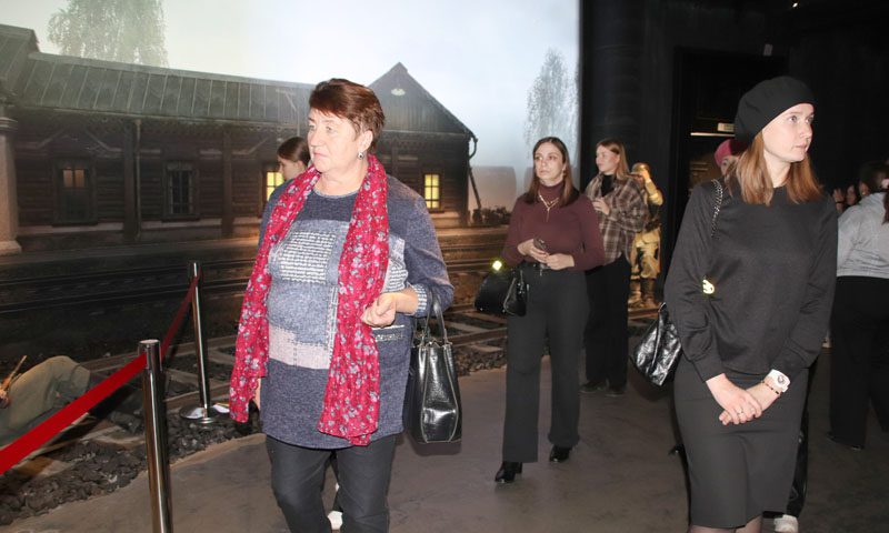 Костюковчане посетили экспозицию Музея Славы Могилевщины Костюковчане посетили экспозицию Музея Славы Могилевщины