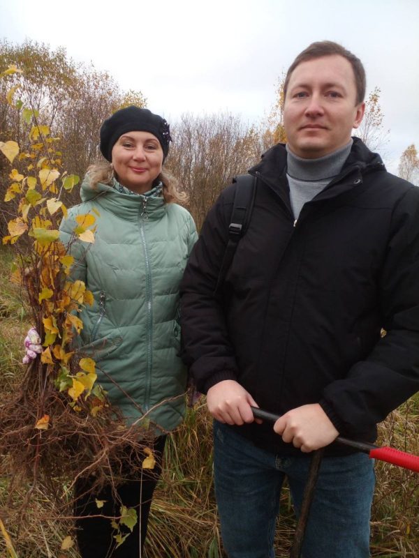 Костюковчане участвуют в акции "Дай лесу новае жыццё!"