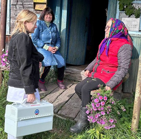 День пожилых людей в Забычанском сельсовете прошел с "Заботой"