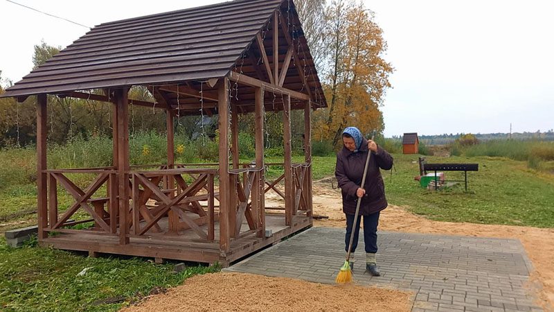 Благоустройство "Липового ручья" продолжается
