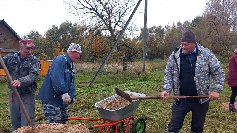 Благоустройство "Липового ручья" продолжается