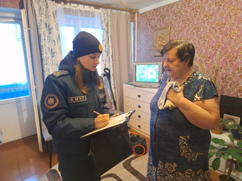 Пожарная безопасность для одиноких костюковчан - установка АПИ