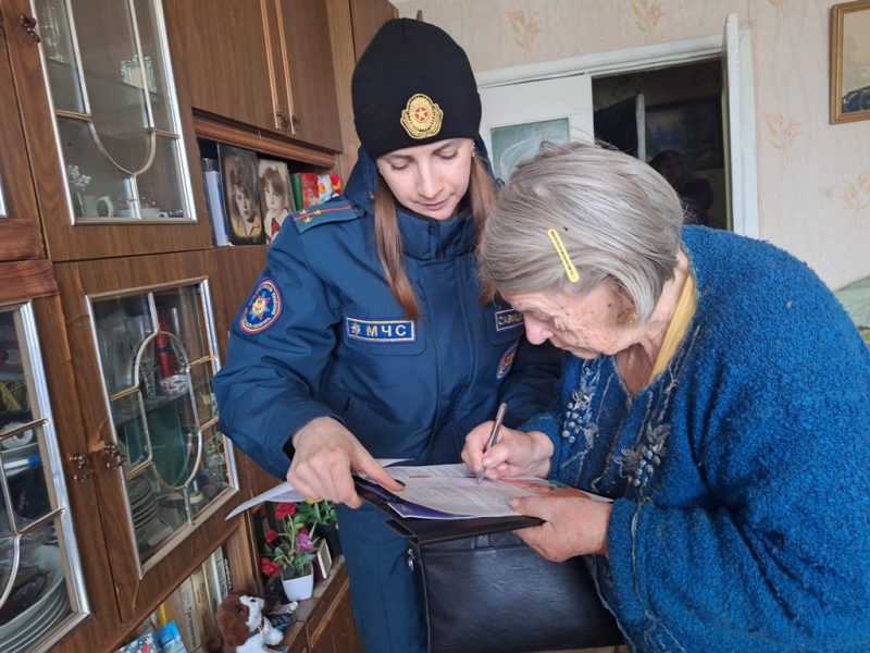 Пожарная безопасность для одиноких костюковчан - установка АПИ