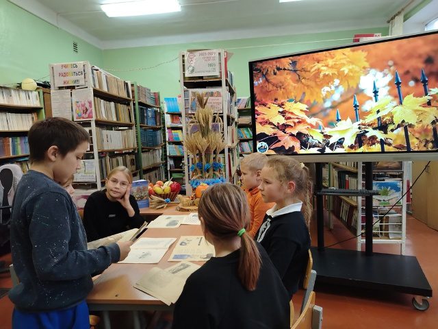 Литературный микс прошел 4 ноября в городской школе № 1