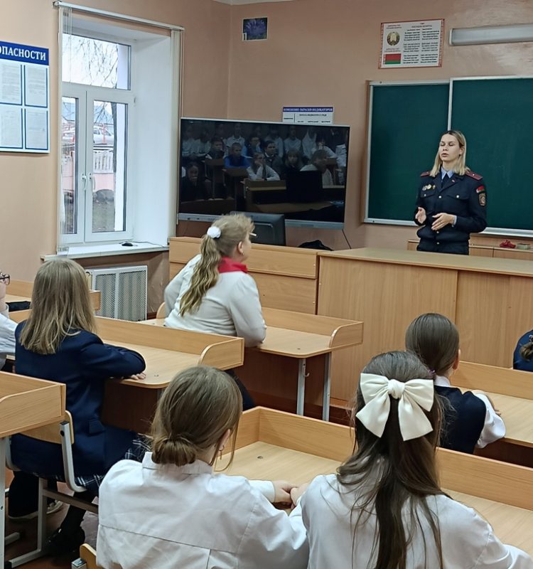 Костюковичская школа № 1 - за безопасные каникулы