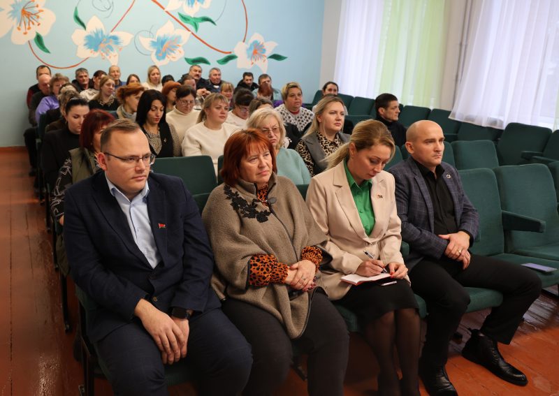 В Костюковичах прошел Единый день информирования В Костюковичах прошел Единый день информирования