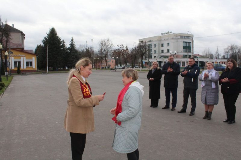 В Костюковичах состоялся митинг, посвященный Дню Октябрьской революции