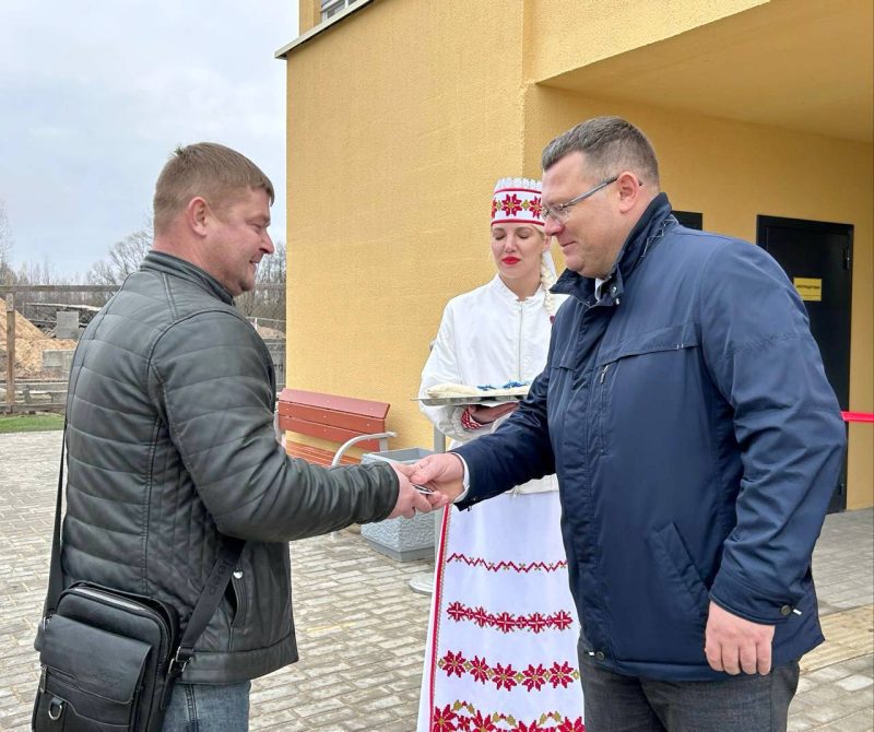 Еще один многоквартирный жилой дом сдан в эксплуатацию в Костюковичах 