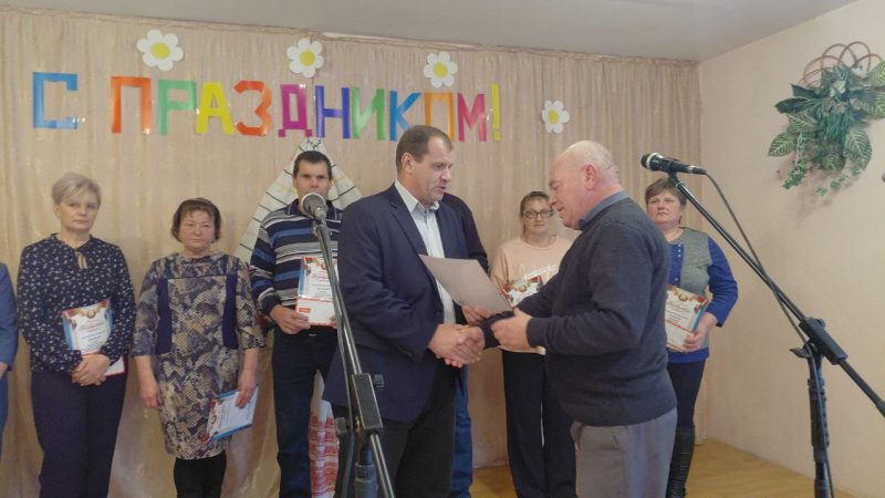 Благодарность за труд и преданность. В КСУП "Селецкое" наградили достойных