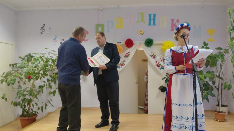 Праздник в честь труда. Чествование тружеников КСУП «Мошевое Агро»