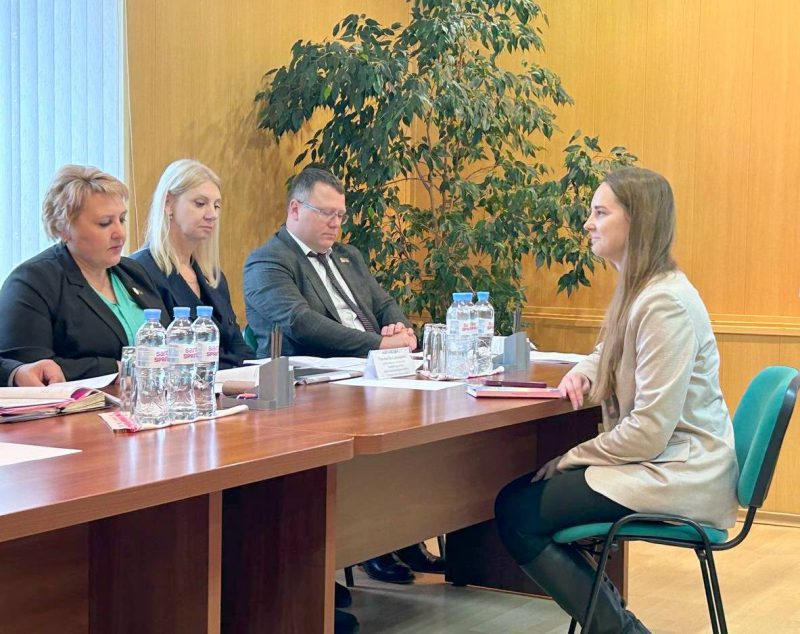 В Костюковичах прошло заседание конкурсной комиссии по защите проекта кадрового резерва