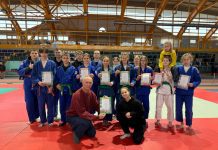 Бронзовые призеры первенства области — команда дзюдоистов Костюковичской ДЮСШ