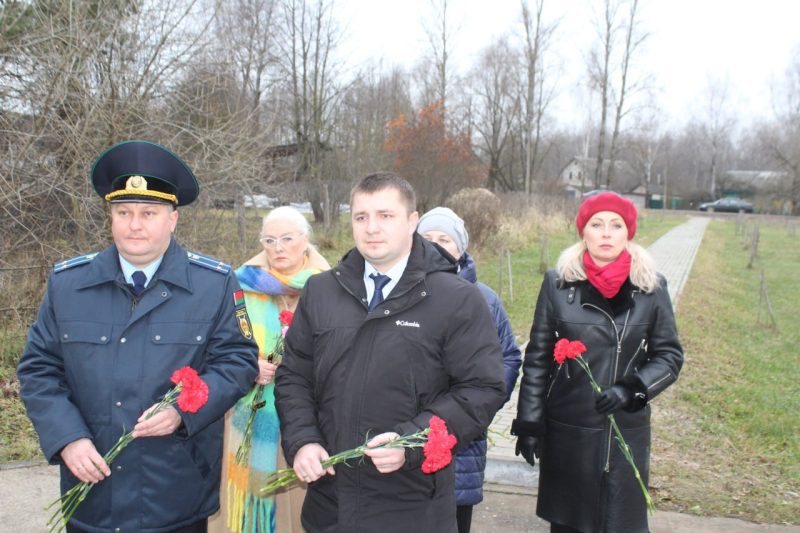 Память жертв преступления геноцида почтили в Костюковичах