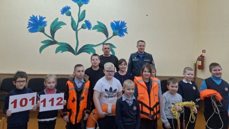 Урок безопасности прошел в Муравильской школе