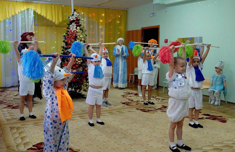 В рамках акции «Наши дети» в санаторном детском саду прошел благотворительный праздник