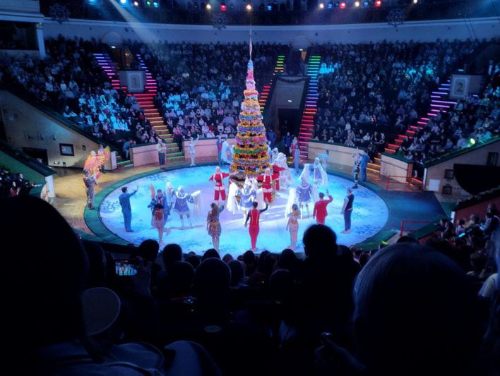 Юная костюковчанка Ангелина Михальченко побывала на главной елке страны