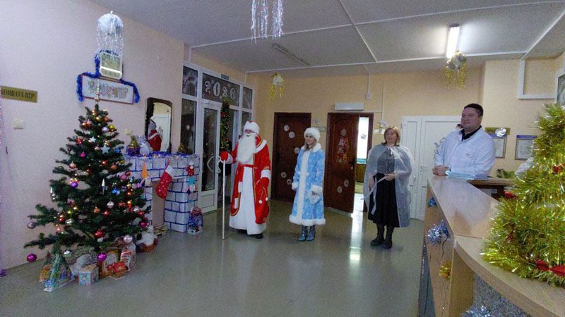 В педиатрическом отделении Костюковичской ЦРБ для маленьких пациентов организовали праздник