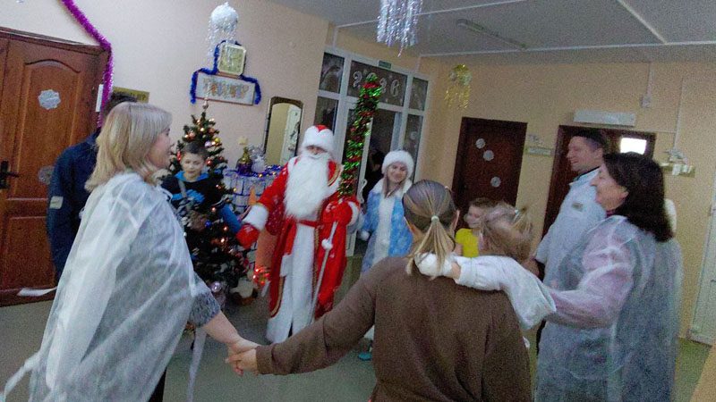 В педиатрическом отделении Костюковичской ЦРБ для маленьких пациентов организовали праздник