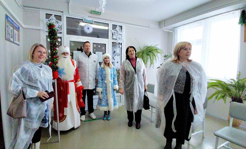 В педиатрическом отделении Костюковичской ЦРБ для маленьких пациентов организовали праздник