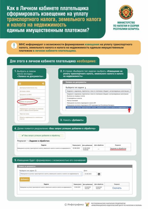 Налоговая грамотность - залог спокойствия. Полезная инфографика для плательщиков