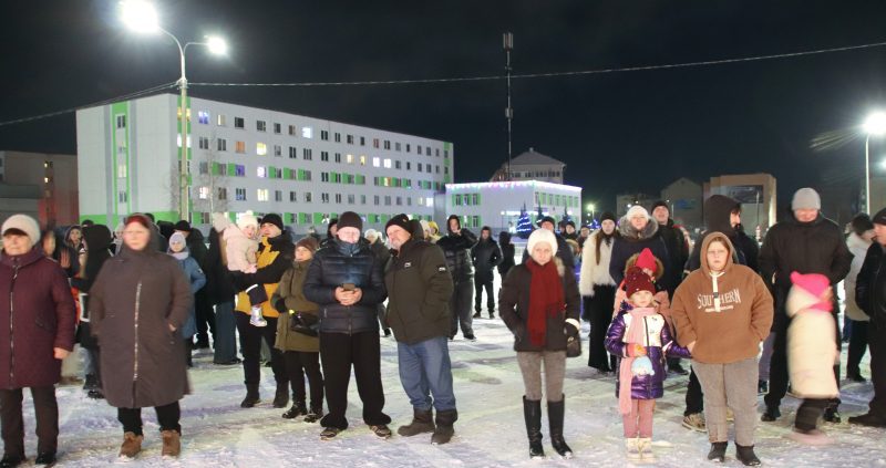 ФОТОФАКТ: Костюковчане встретили Новый 2026 год