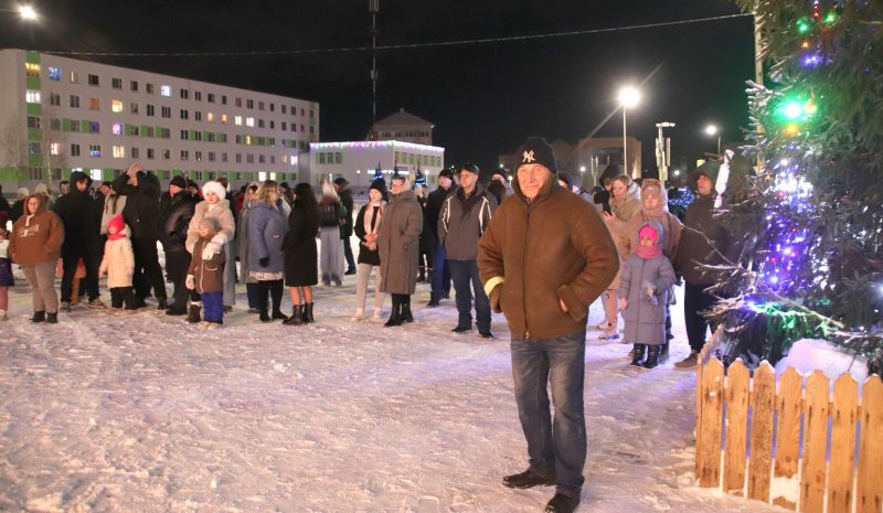 ФОТОФАКТ: Костюковчане встретили Новый 2026 год
