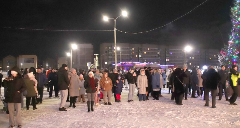 ФОТОФАКТ: Костюковчане встретили Новый 2026 год