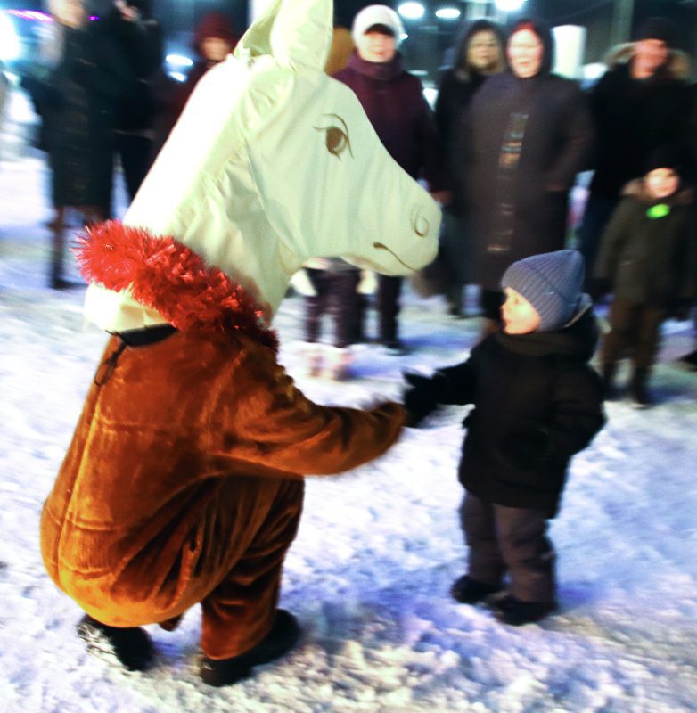 ФОТОФАКТ: Костюковчане встретили Новый 2026 год