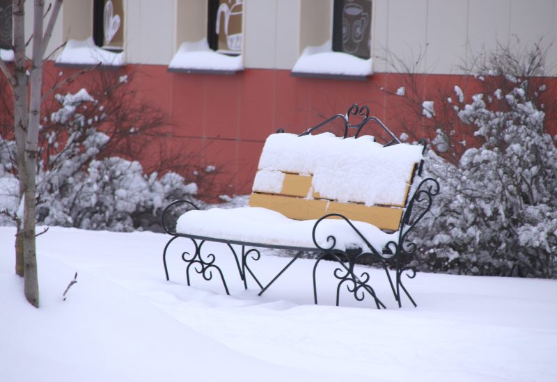 ФОТОФАКТ: Костюковичи не сдаются снежной стихии