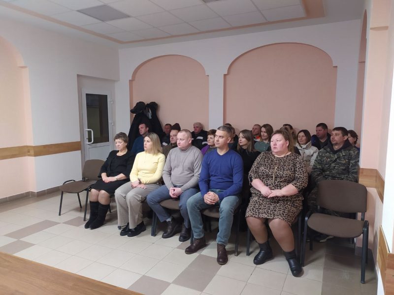 Фотофакт: Встречи с делегатами Всебелорусского народного собрания прошли в Костюковичком районе