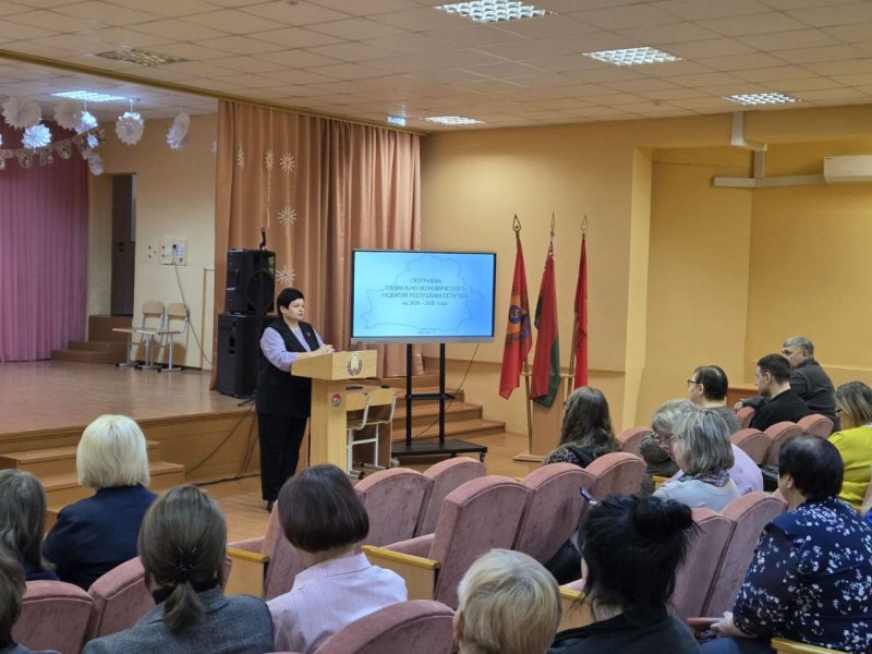 Фотофакт: Встречи с делегатами Всебелорусского народного собрания прошли в Костюковичком районе