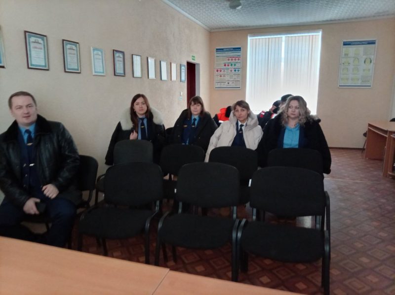 Фотофакт: В трудовых коллективах Костюковичского района выступил делегат ВНС