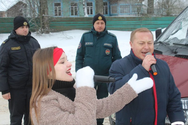 Первый в новом году поезд "Забота" отправился в путь
