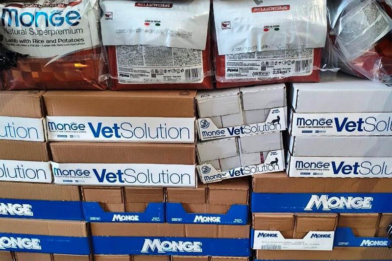 Могилевскими таможенниками выявлен факт незаконной транспортировки корма для животных