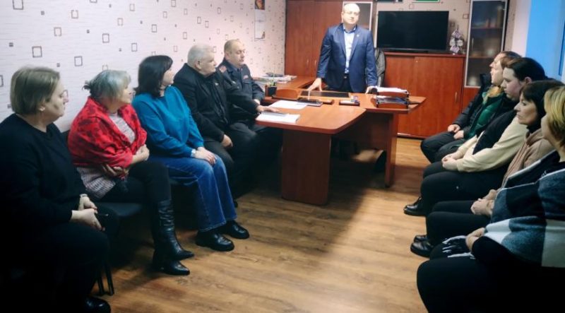 19 февраля в Костюковичах прошел Единый день информирования