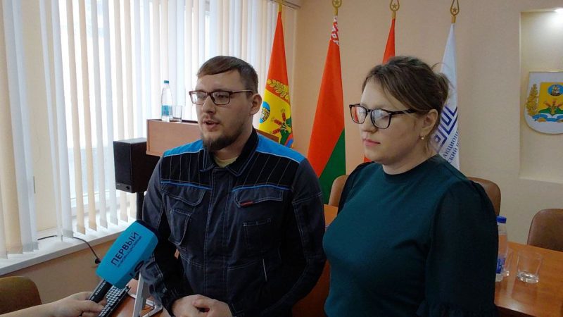 Министр архитектуры и строительства Александр Студнев посетил ОАО «Белорусский цементный завод»