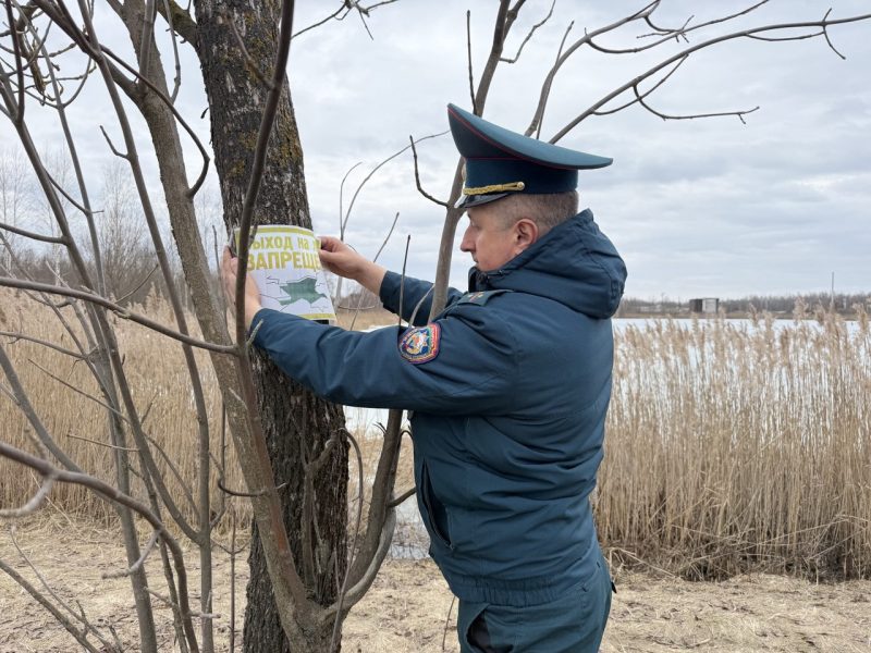 Безопасность весенней рыбалки: в Костюковичском районе проходят профилактические рейды на акватории