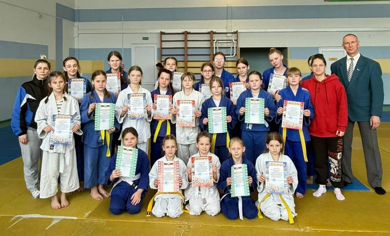 В Костюковичах прошло первенство по дзюдо среди девушек
