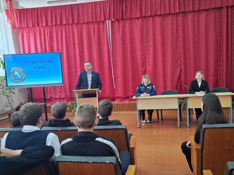 Промопроект «Выбираем студотряд!» состоялся в Селецковской средней школе