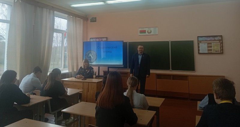Промопроект «Выбираем студотряд!» состоялся в Белынковичской средней школе