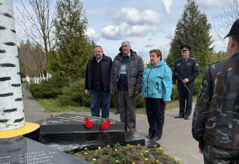 Память и честь: сотрудники ОВД почтили ликвидаторов Чернобыльской аварии