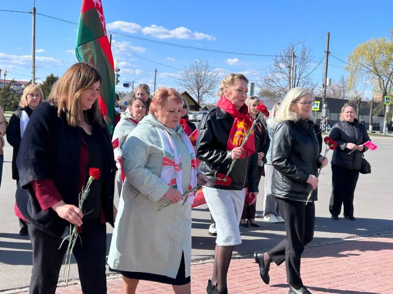 156-ю годовщину со дня рождения В.И. Ленина отметили в Костюковичах