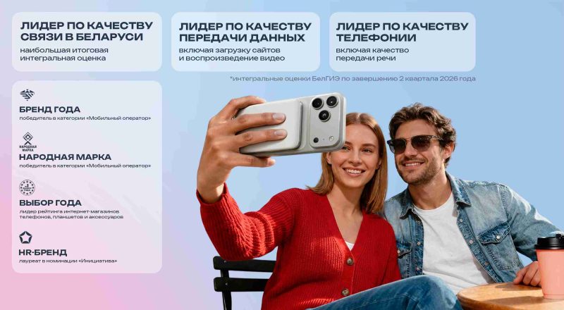 Мониторинг «БелГИЭ»: МТС подтвердил лидерство по качеству связи в Республике Беларусь