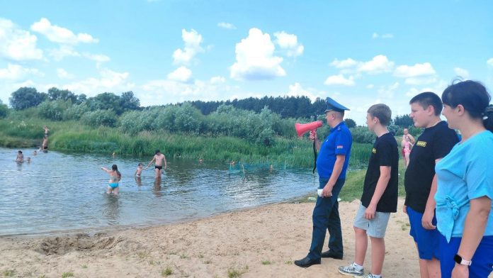 В Костюковичском районе в рамках акций прошли рейды на водоемах
