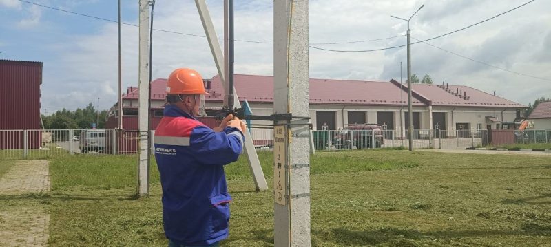 В Костюковичском РЭС отработали ликвидацию аварии и тушение пожара
