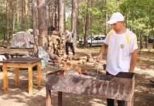 ФОТОФАКТ: Как участники районного турслета обустроили палаточный лагерь