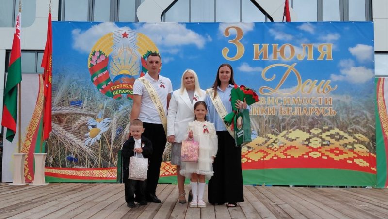 Костюковичи масштабно празднуют День Независимости Республики Беларусь
