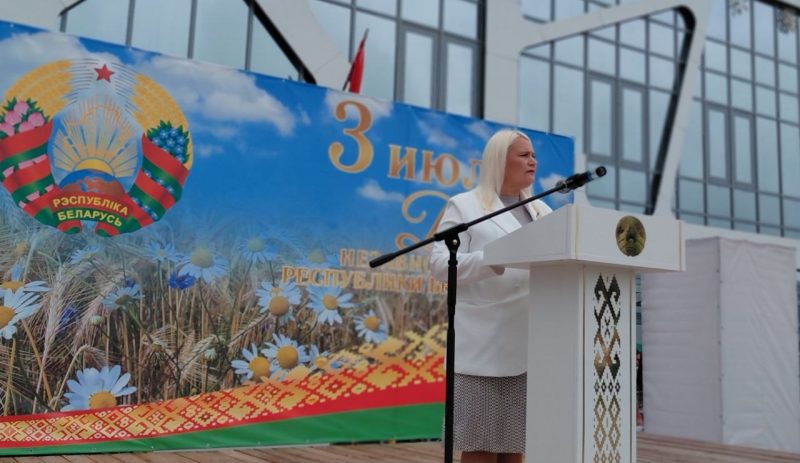 Костюковичи масштабно празднуют День Независимости Республики Беларусь