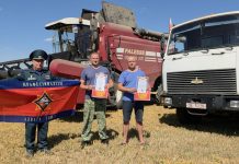 Аграрии и спасатели-пожарные Костюковщины объединились в битве за урожай