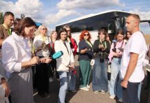 В Костюковичах стартовал масштабный пресс-тур: более 50 журналистов и блогеров съехались на День письменности